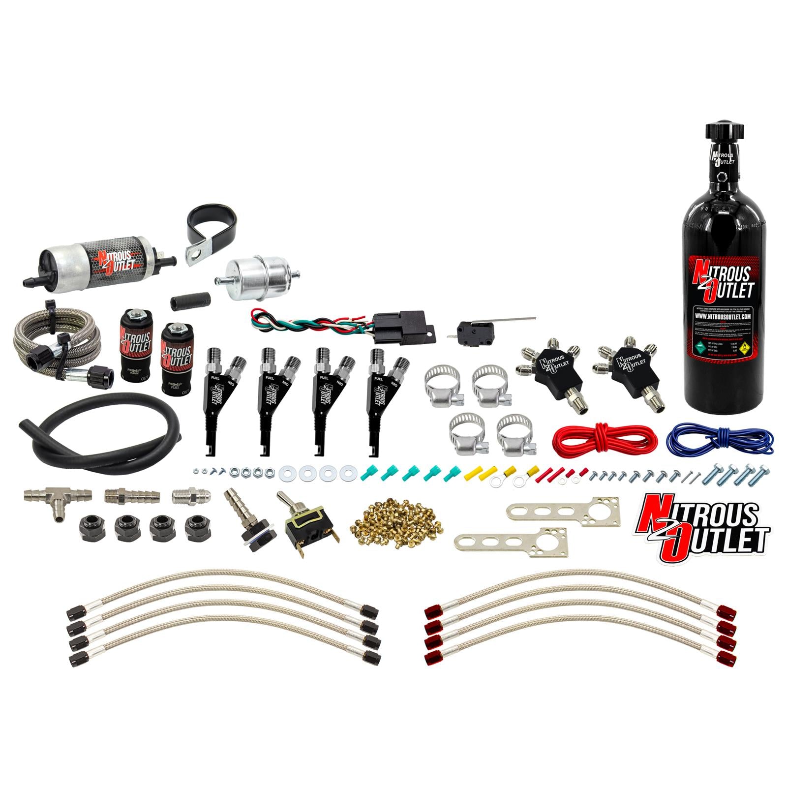 Nitrous Outlet Powersports Nitrous Nozzle Systems 50-10042-5