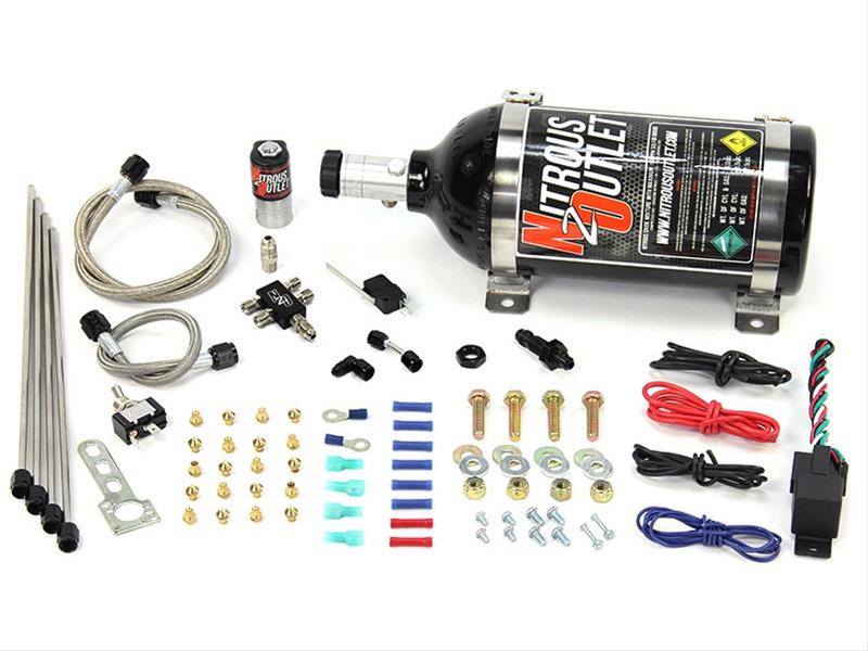 Nitrous Outlet Powersports Nitrous Hardline Systems 50-10104-2.5