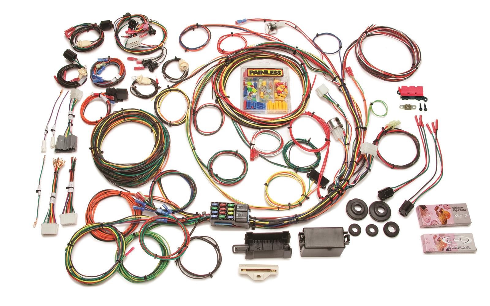 Painless Performance 21-Circuit 1967-77 Direct-Fit Ford F-Series Harnesses 10117