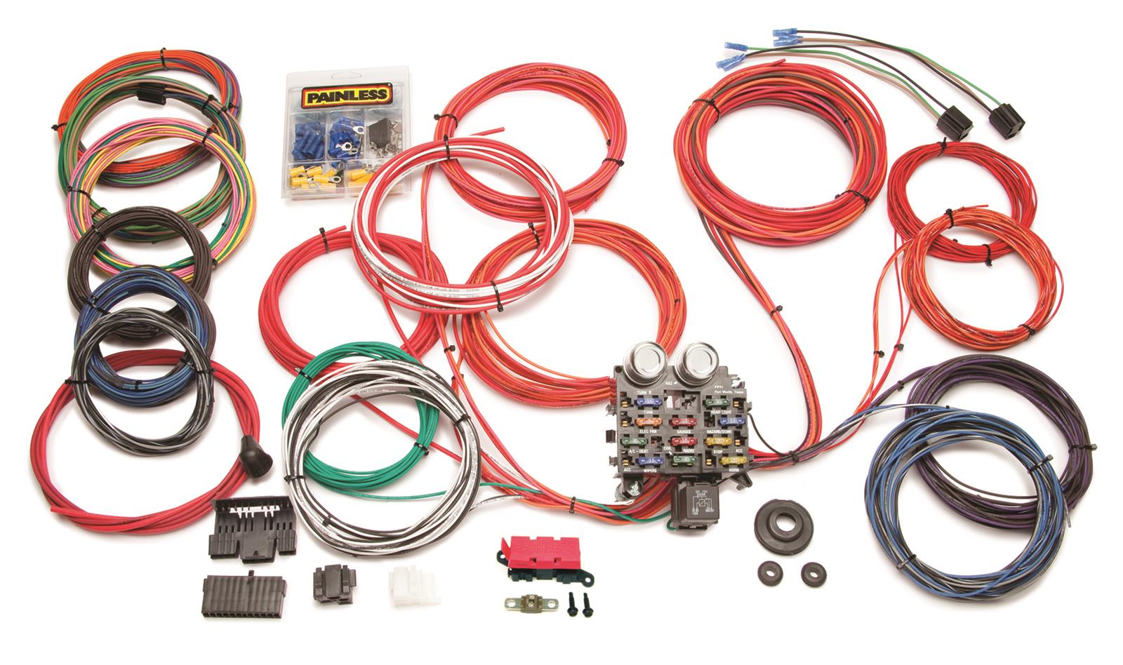 Painless Performance 21-Circuit Trunk-Mount Chassis Harnesses 10120