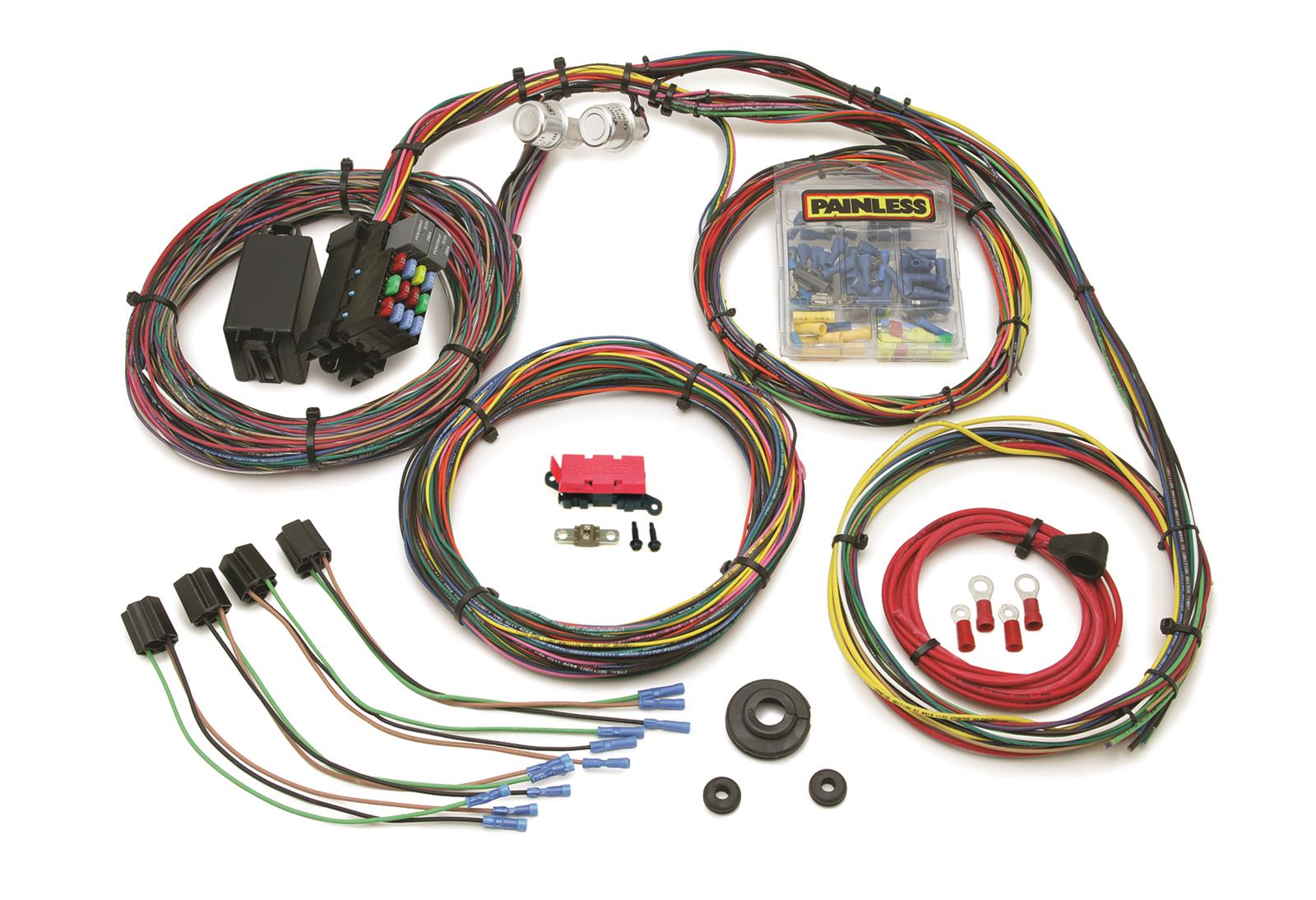 Painless Performance 21-Circuit Mopar Color-Coded Universal Wiring Harnesses 10127