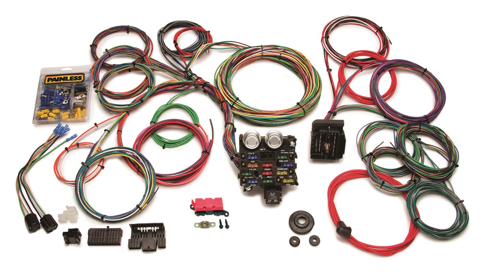 Painless Performance 21-Circuit Universal Muscle Car Harnesses 20103