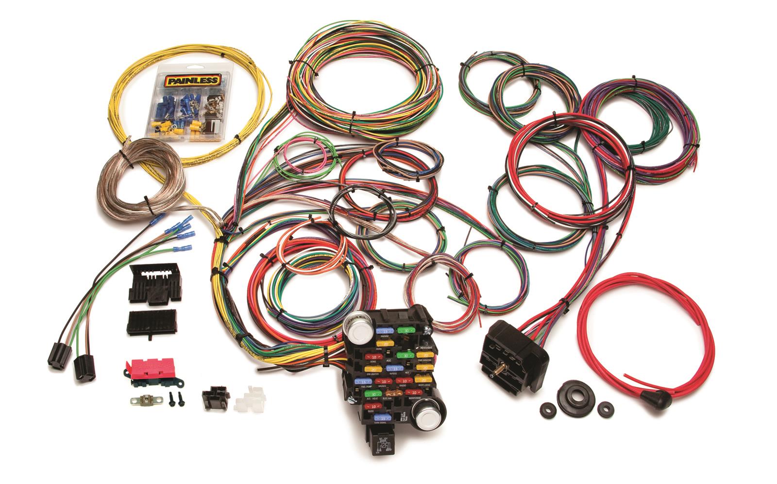 Painless Performance 28-Circuit Universal Muscle Car Harnesses 20104