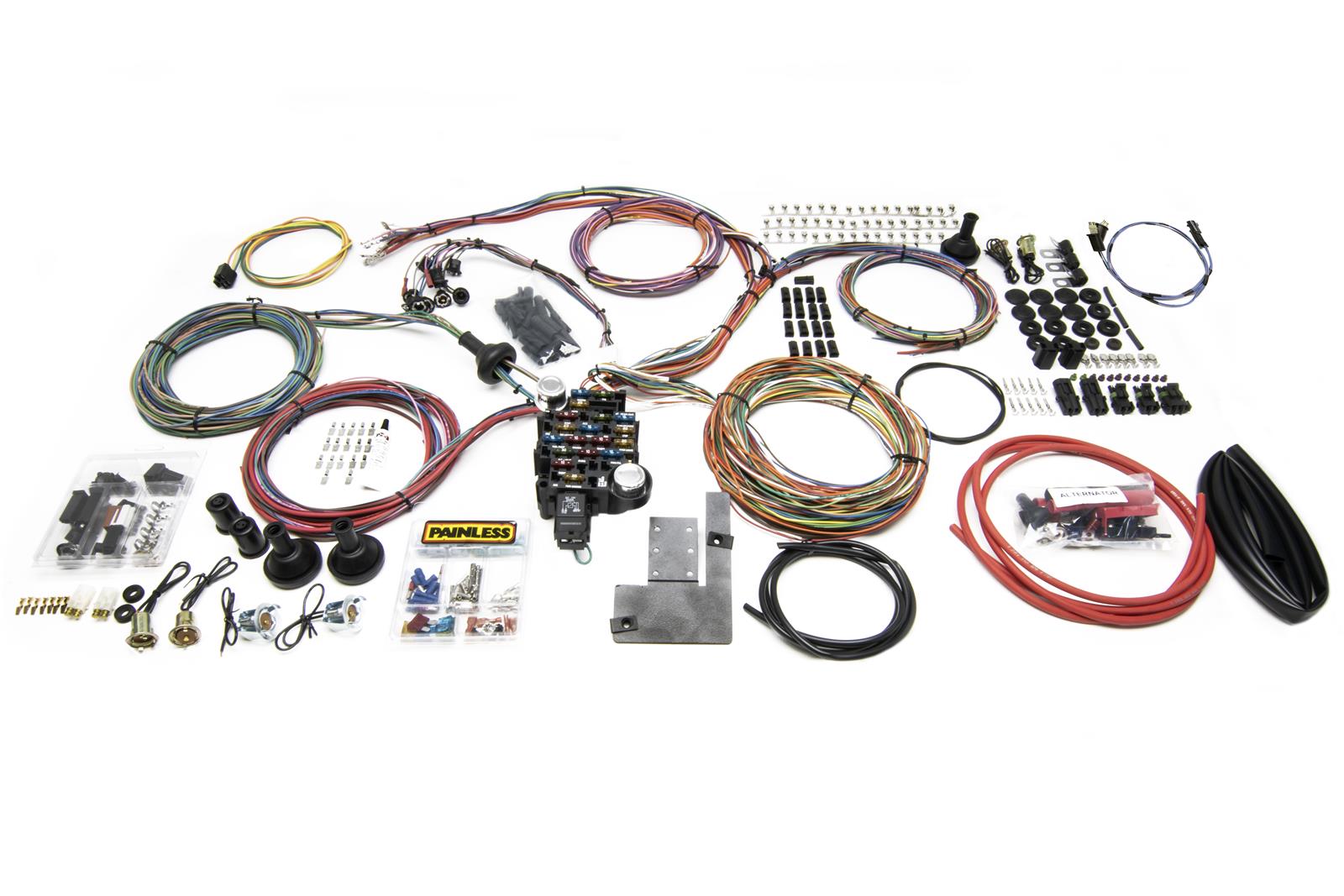 Painless Performance 27-Circuit Classic-Plus Tri-Five Chevy Chassis Harnesses 20105