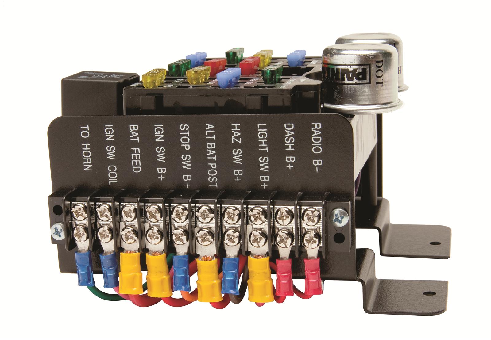 Painless Performance 14-Circuit Pre-Wired Universal Style Fuse Blocks 30001