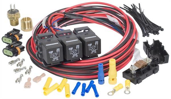 Painless Performance Dual Activation Electric Fan Relay Kits 30116