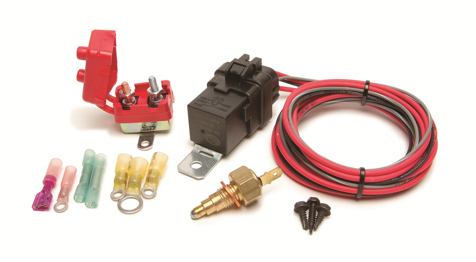 Painless Performance Waterproof Electric Fan Relay Kits 30127