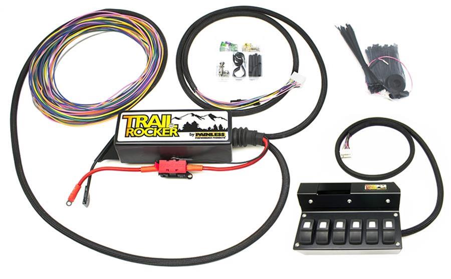 Painless Performance Trail Rocker Jeep JK Accessory Control Systems 57003