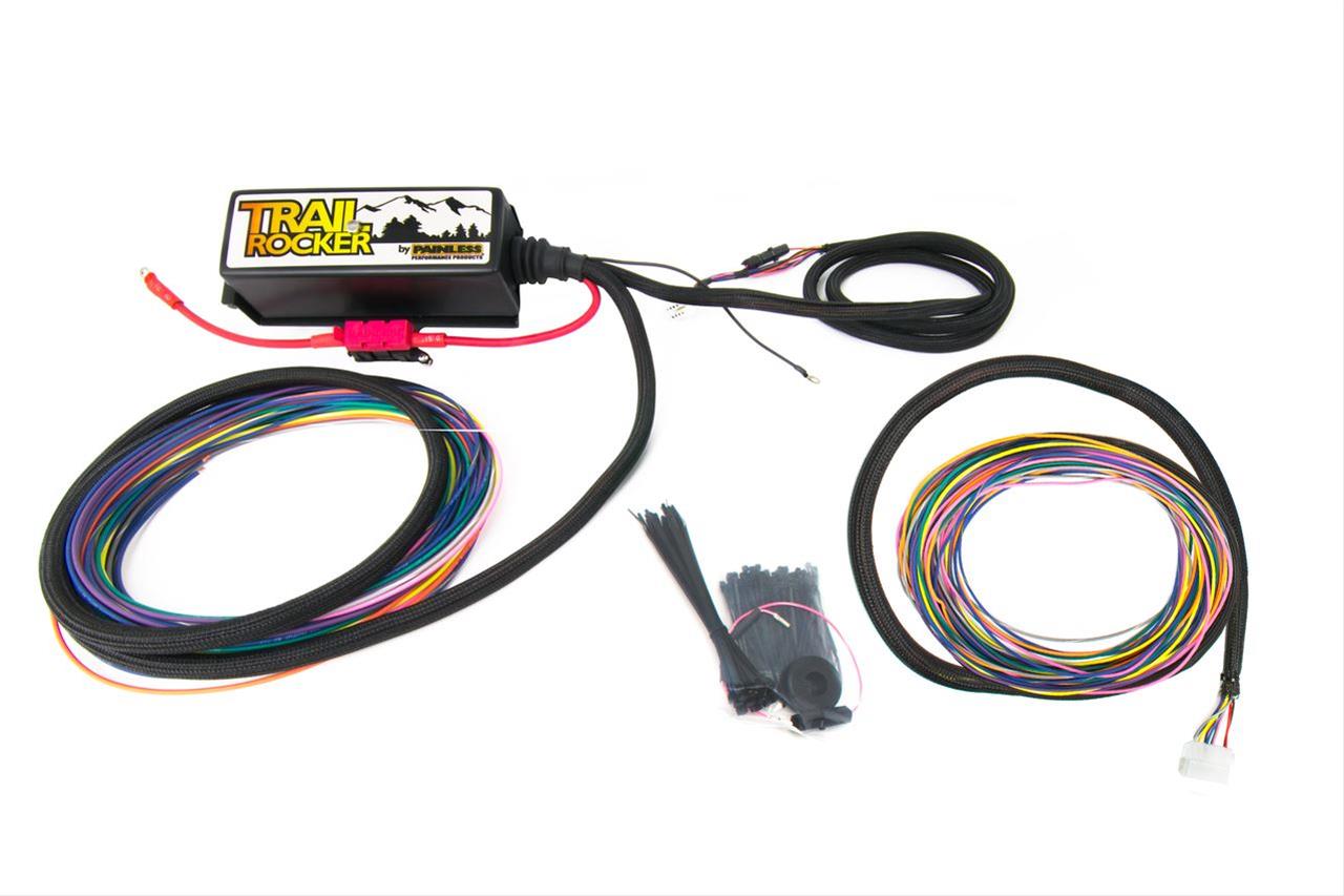 Painless Performance Trail Rocker Jeep TJ Accessory Wiring Harness 57042