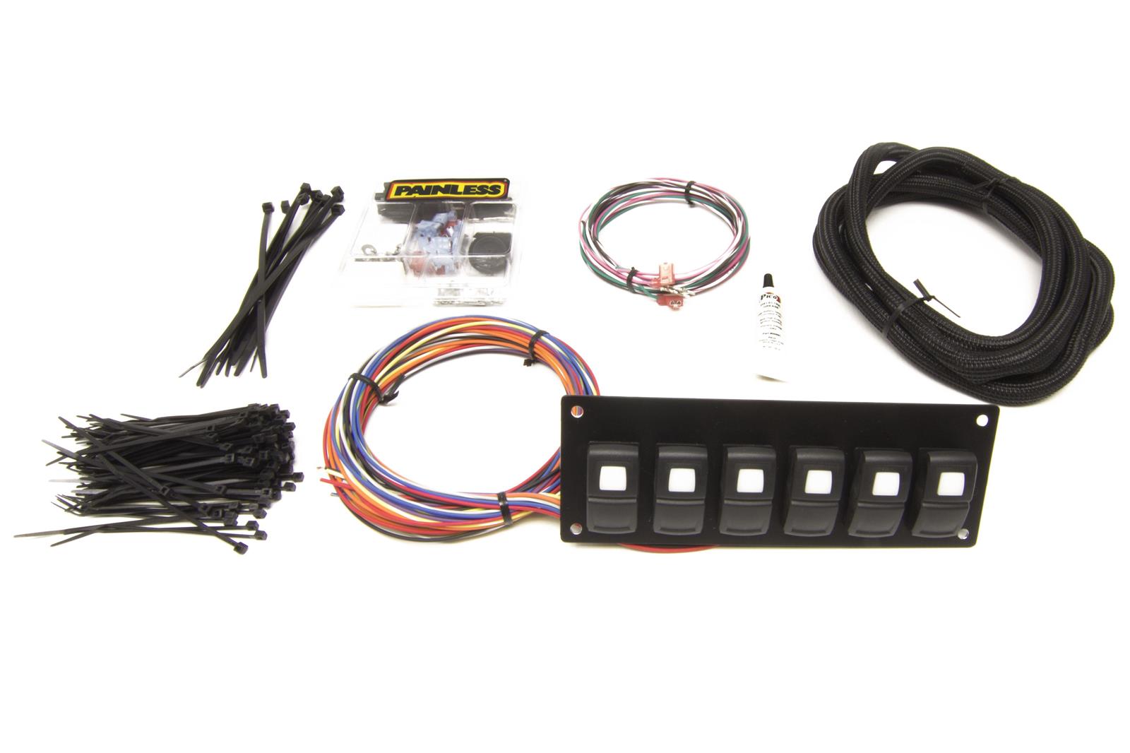 Painless Performance Track Rocker Switch Panels 58104