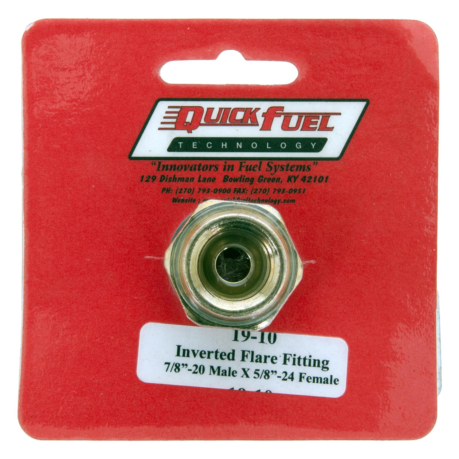 Quick Fuel Carburetor and Fuel System Fittings 19-10QFT