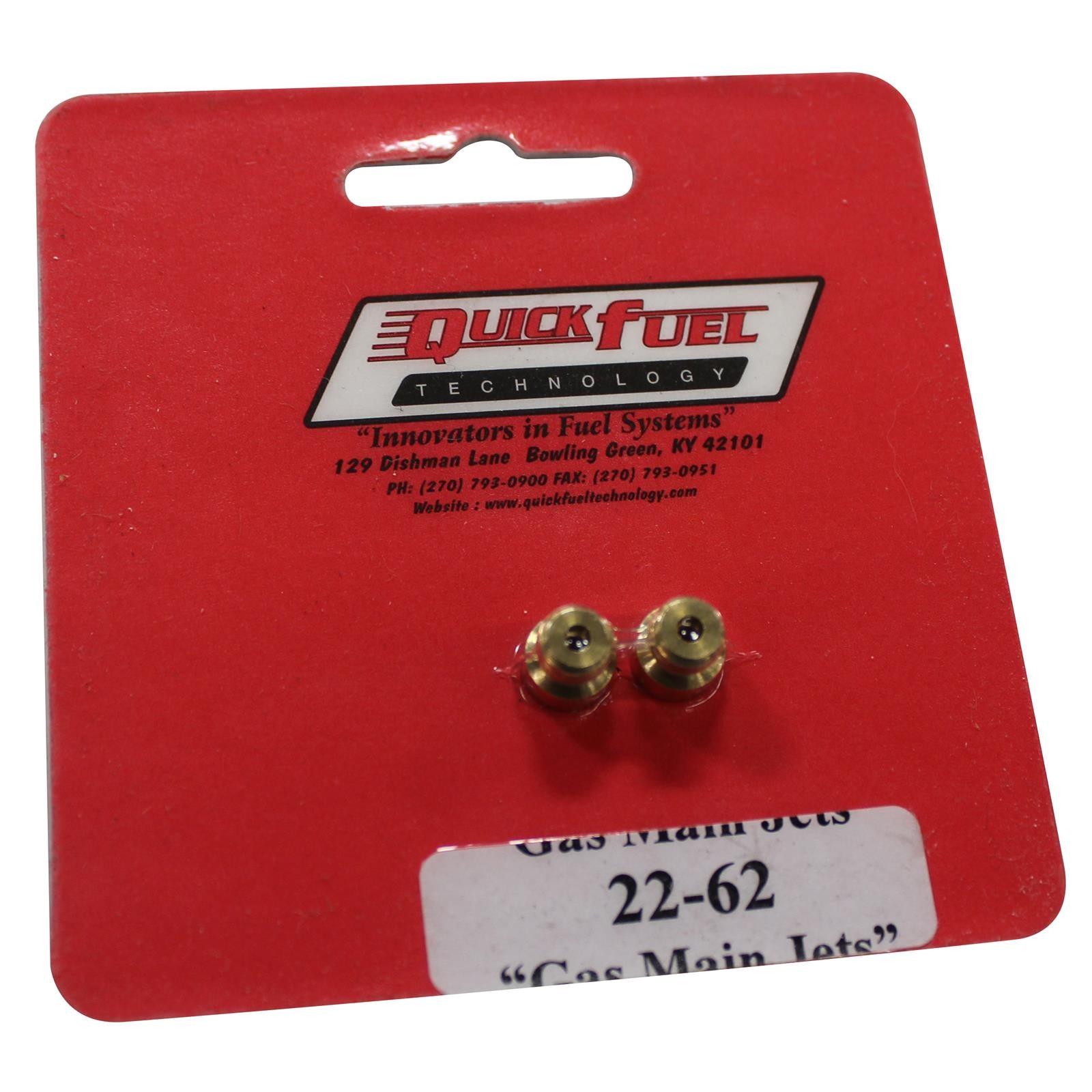 Quick Fuel Standard Main Jets 22-62QFT