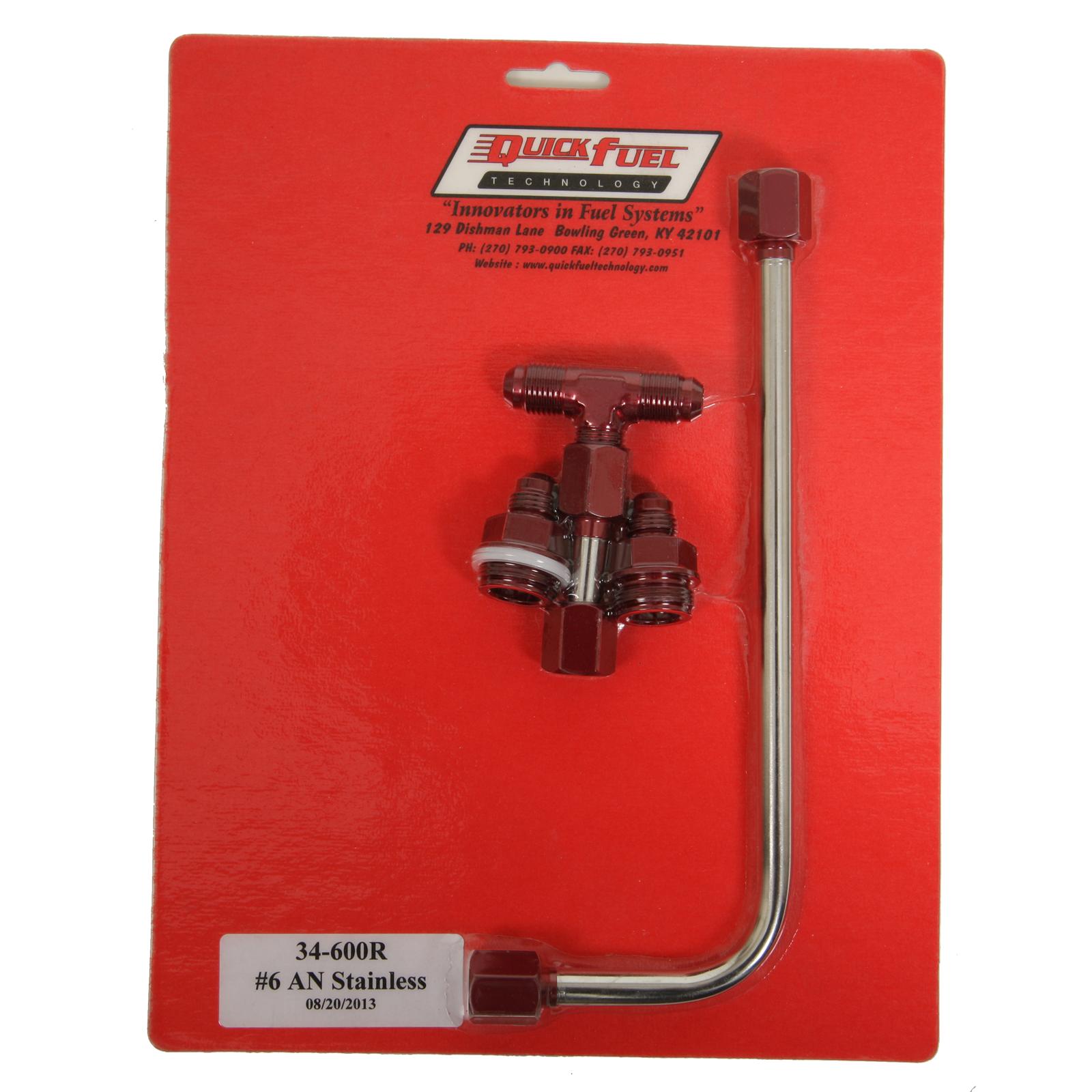 Quick Fuel Carburetor Fuel Lines 34-600RQFT