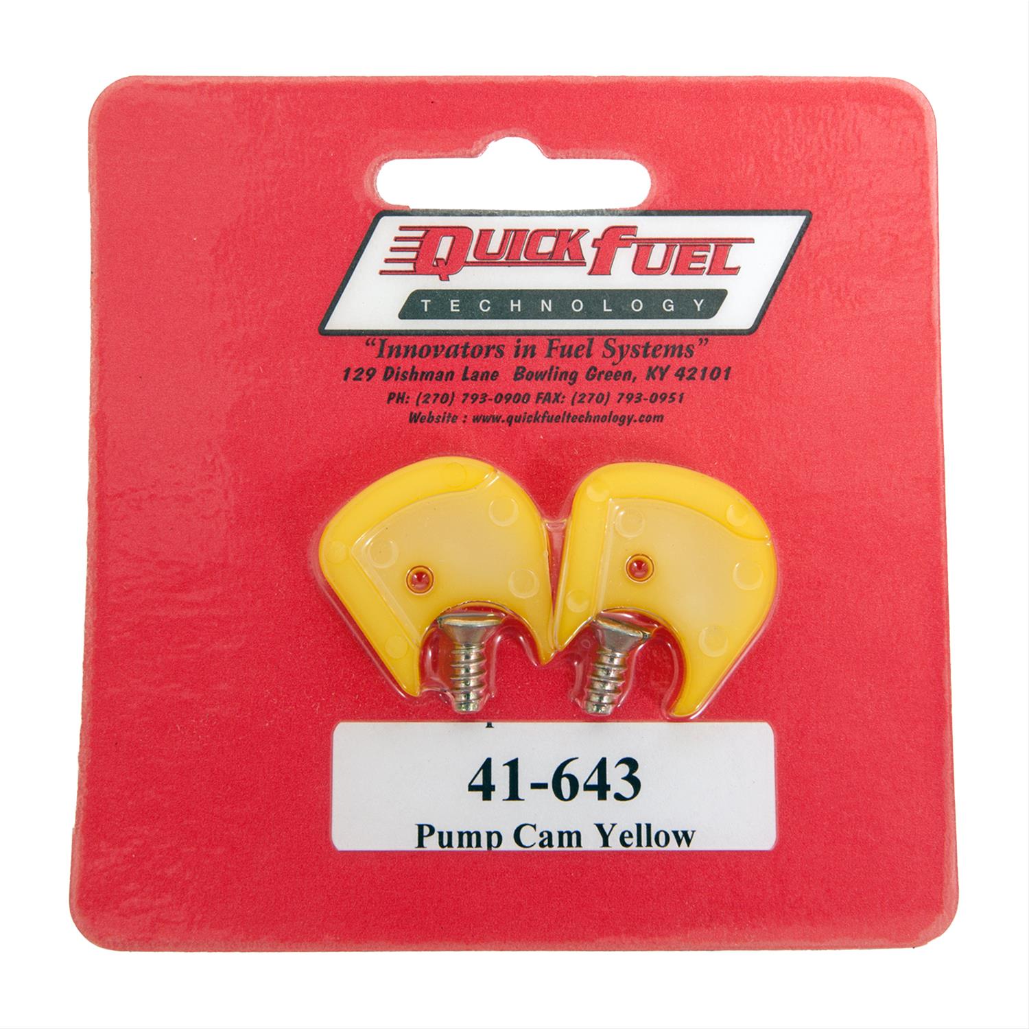 Quick Fuel Accelerator Pump Cams 41-643QFT