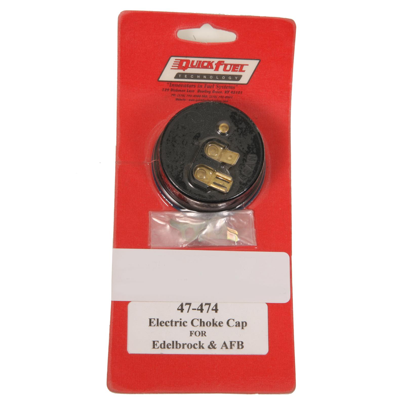 Quick Fuel Electric Choke Caps 47-474QFT