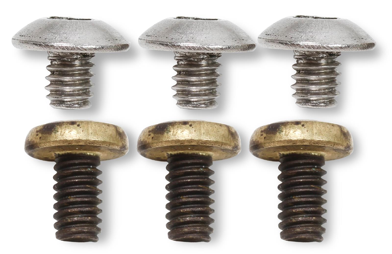 Quick Fuel Throttle Plate Screws 5-6QFT