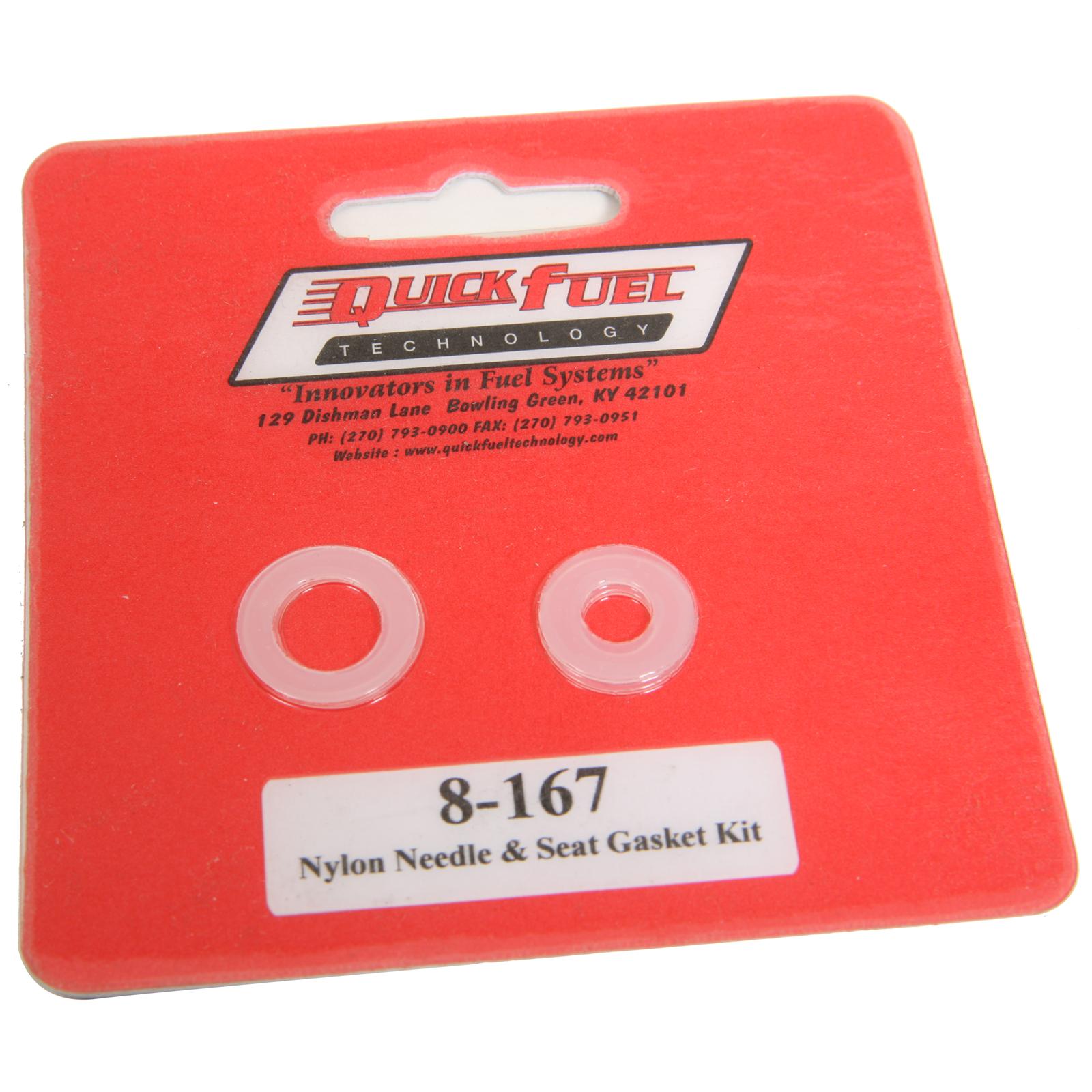 Quick Fuel Needle and Seat Gaskets 8-167QFT