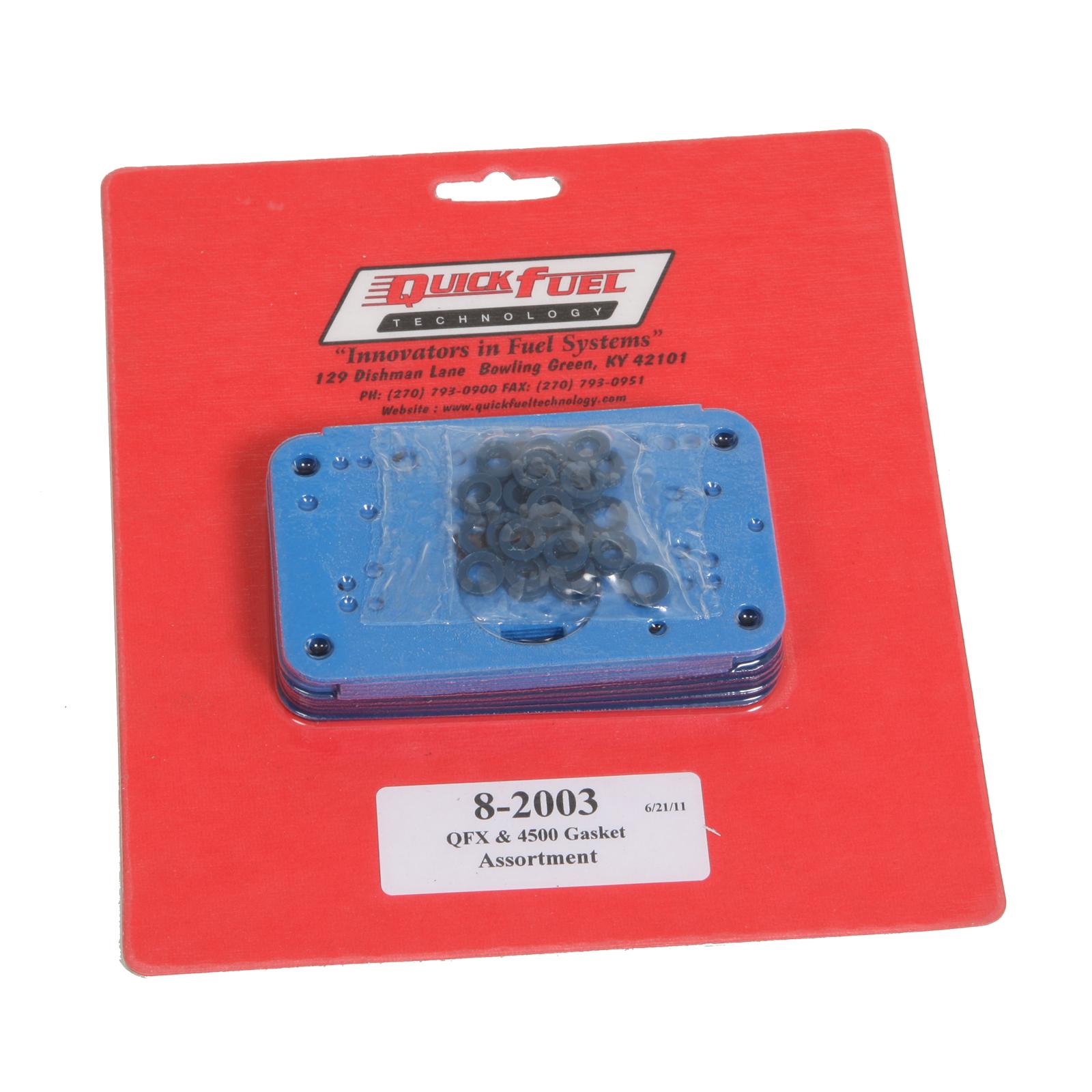 Quick Fuel Jet Change Gasket Kits 8-2003QFT