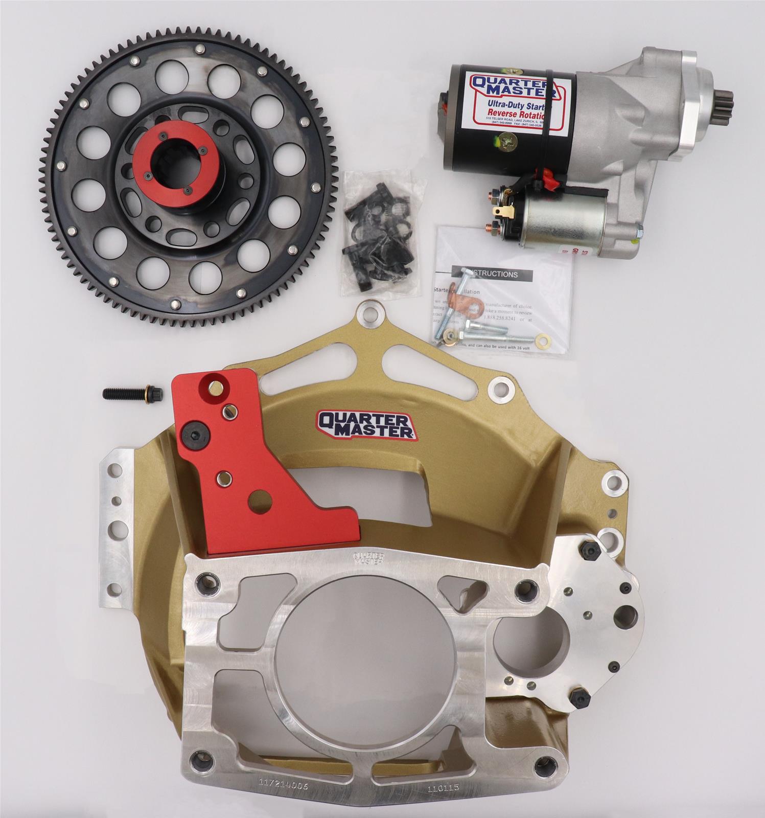 Quarter Master Clutchless Bellhousing Kits 115509124TM