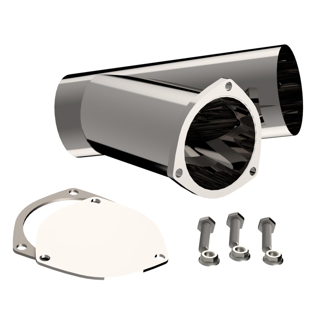 Quick Time Performance Electric Exhaust Cutouts QTEC40CP1