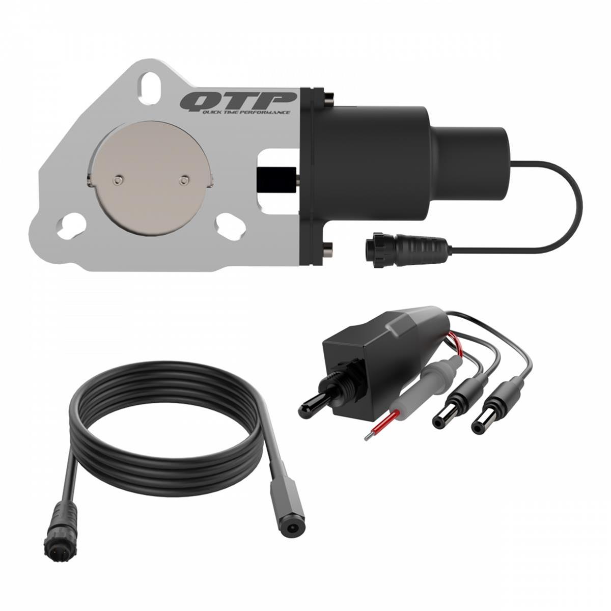Quick Time Performance Electric Exhaust Cutouts QTEC225CPT