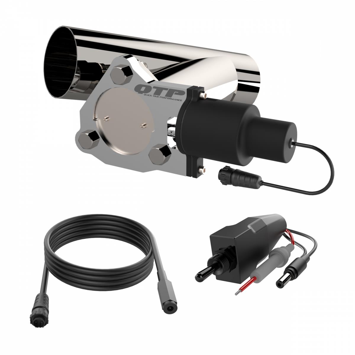 Quick Time Performance Electric Exhaust Cutouts QTEC30CP