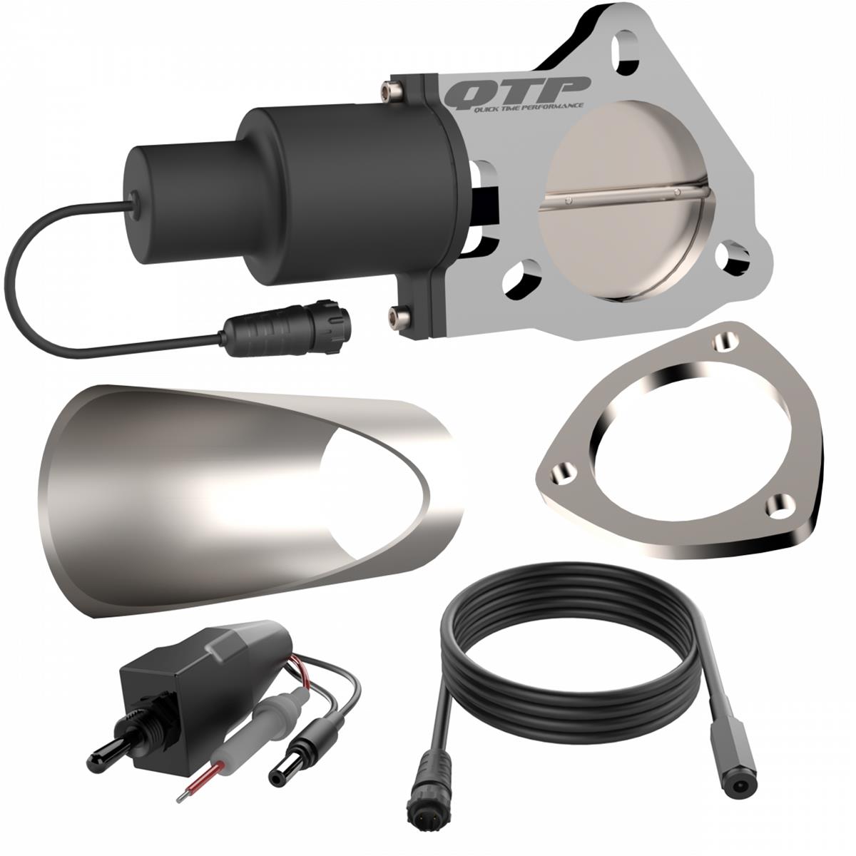 Quick Time Performance Electric Exhaust Cutouts QTEC30DIY