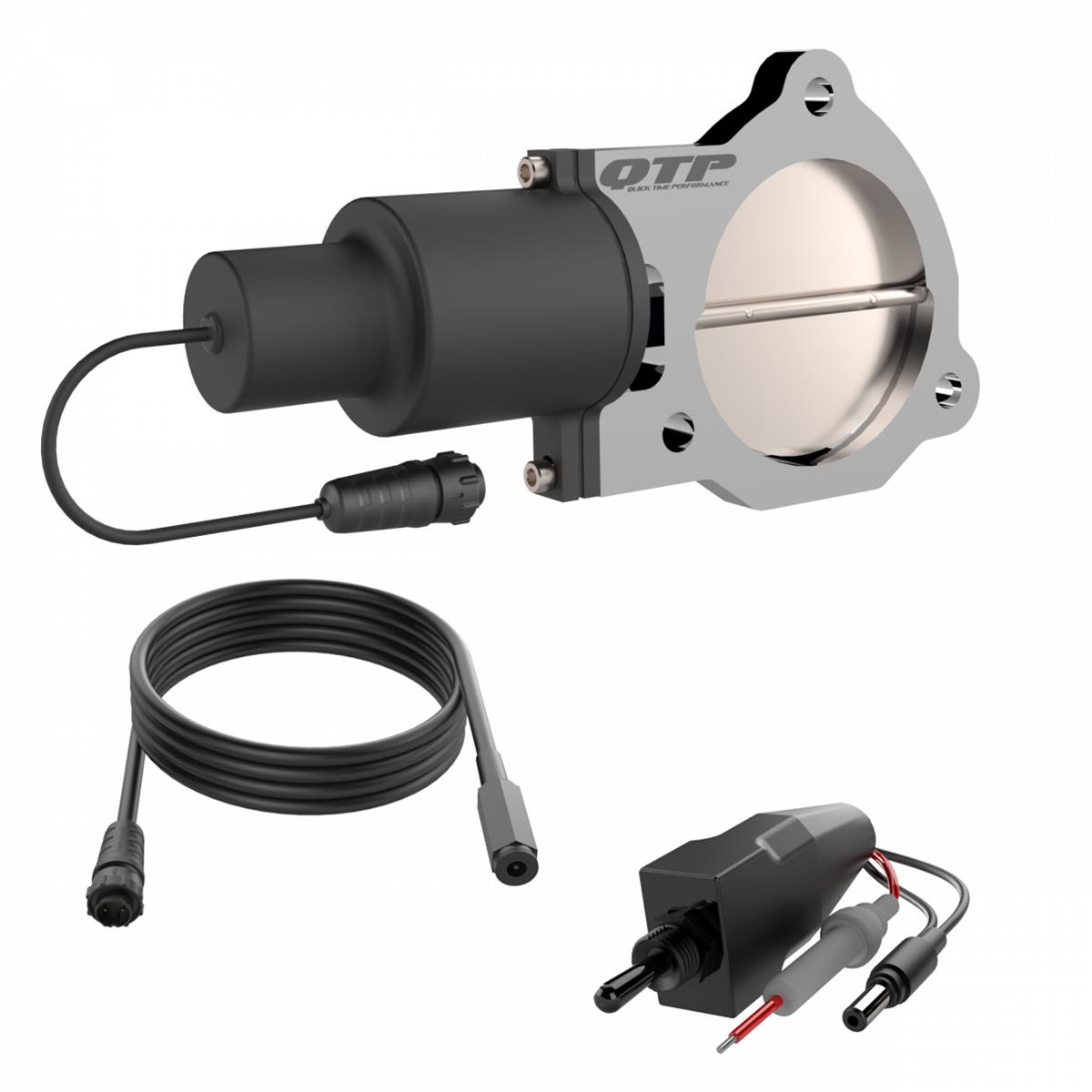 Quick Time Performance Electric Exhaust Cutouts QTEC35CP