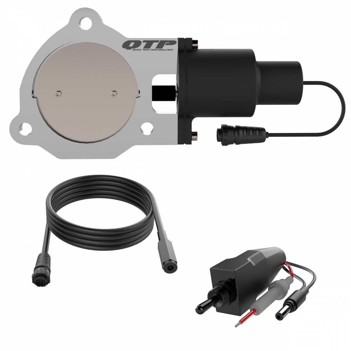 Quick Time Performance Electric Exhaust Cutouts QTEC35CP0