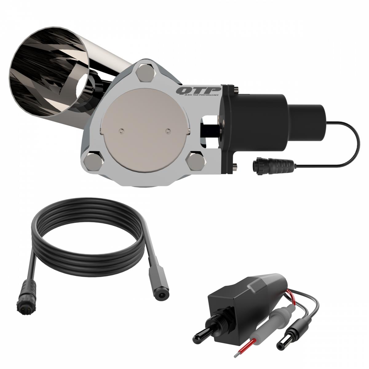 Quick Time Performance Electric Exhaust Cutouts QTEC35CP