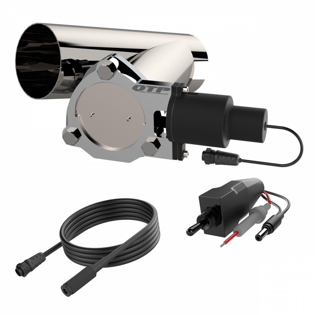 Quick Time Performance Electric Exhaust Cutouts QTEC35CP