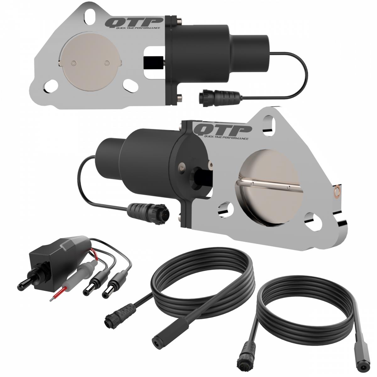 Quick Time Performance Electric Exhaust Cutouts QTEC45CP