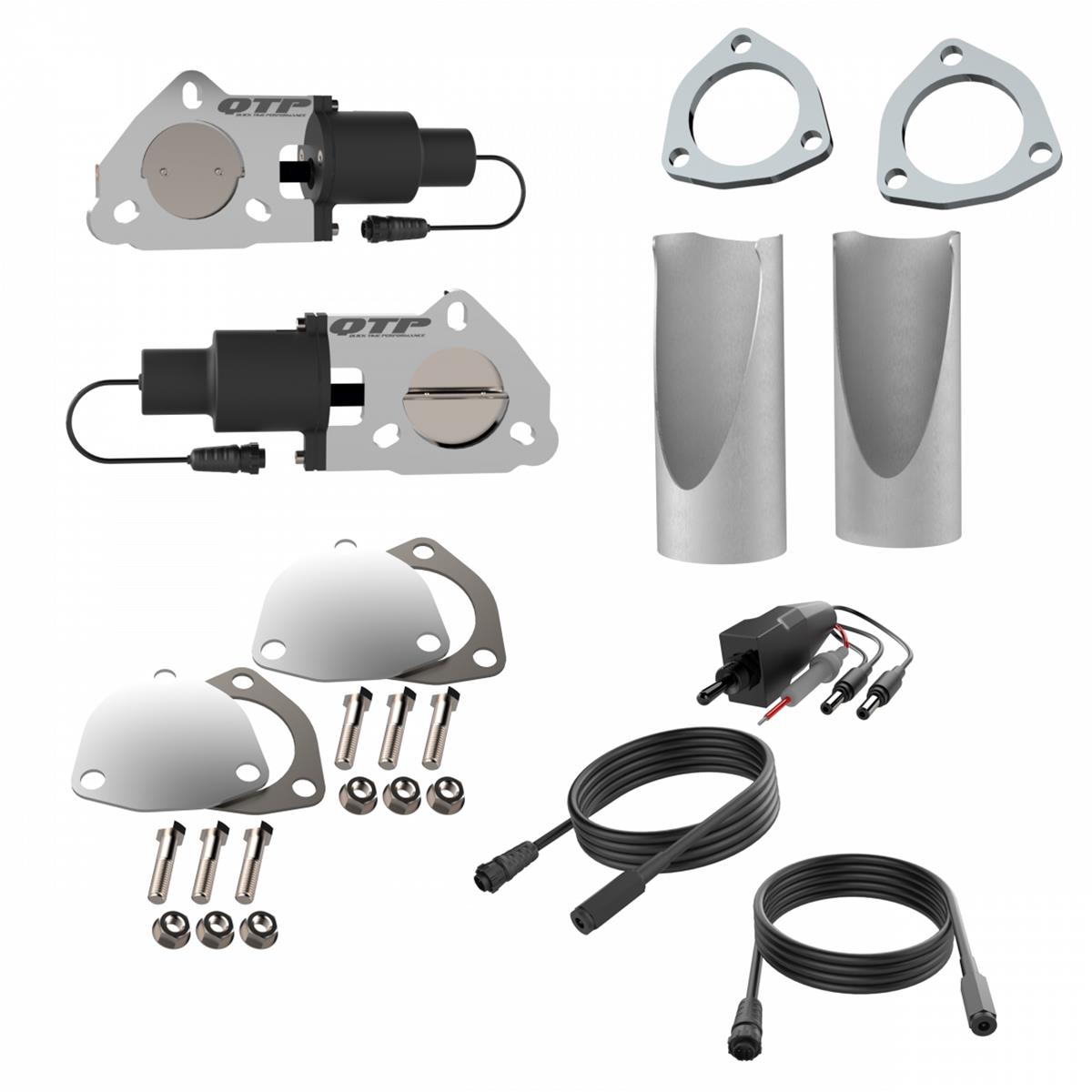 Quick Time Performance Electric Exhaust Cutouts QTEC45DIY