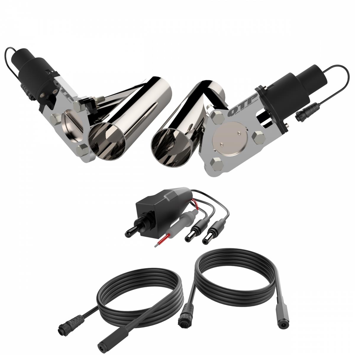 Quick Time Performance Electric Exhaust Cutouts QTEC50CP