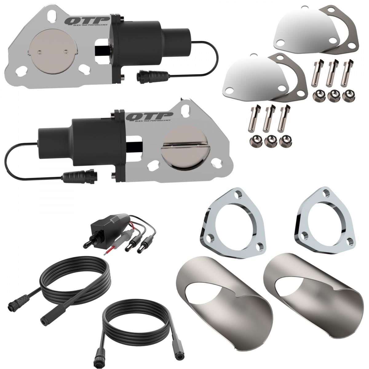 Quick Time Performance Electric Exhaust Cutouts QTEC50DIY