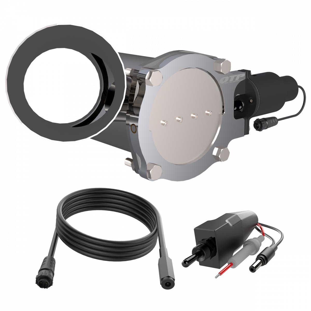 Quick Time Performance Electric Exhaust Cutouts QTEC5XCP