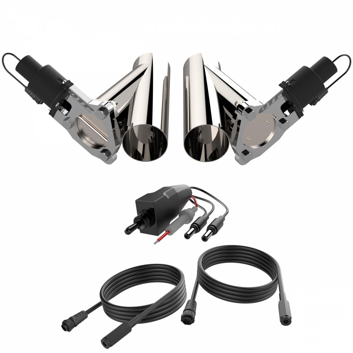 Quick Time Performance Electric Exhaust Cutouts QTEC60CP