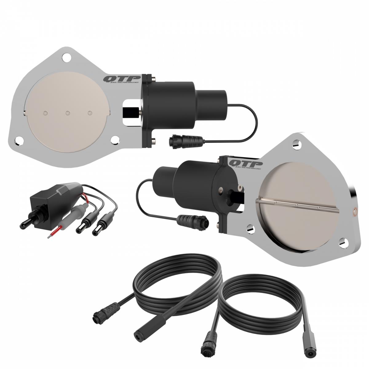 Quick Time Performance Electric Exhaust Cutouts QTEC80CP
