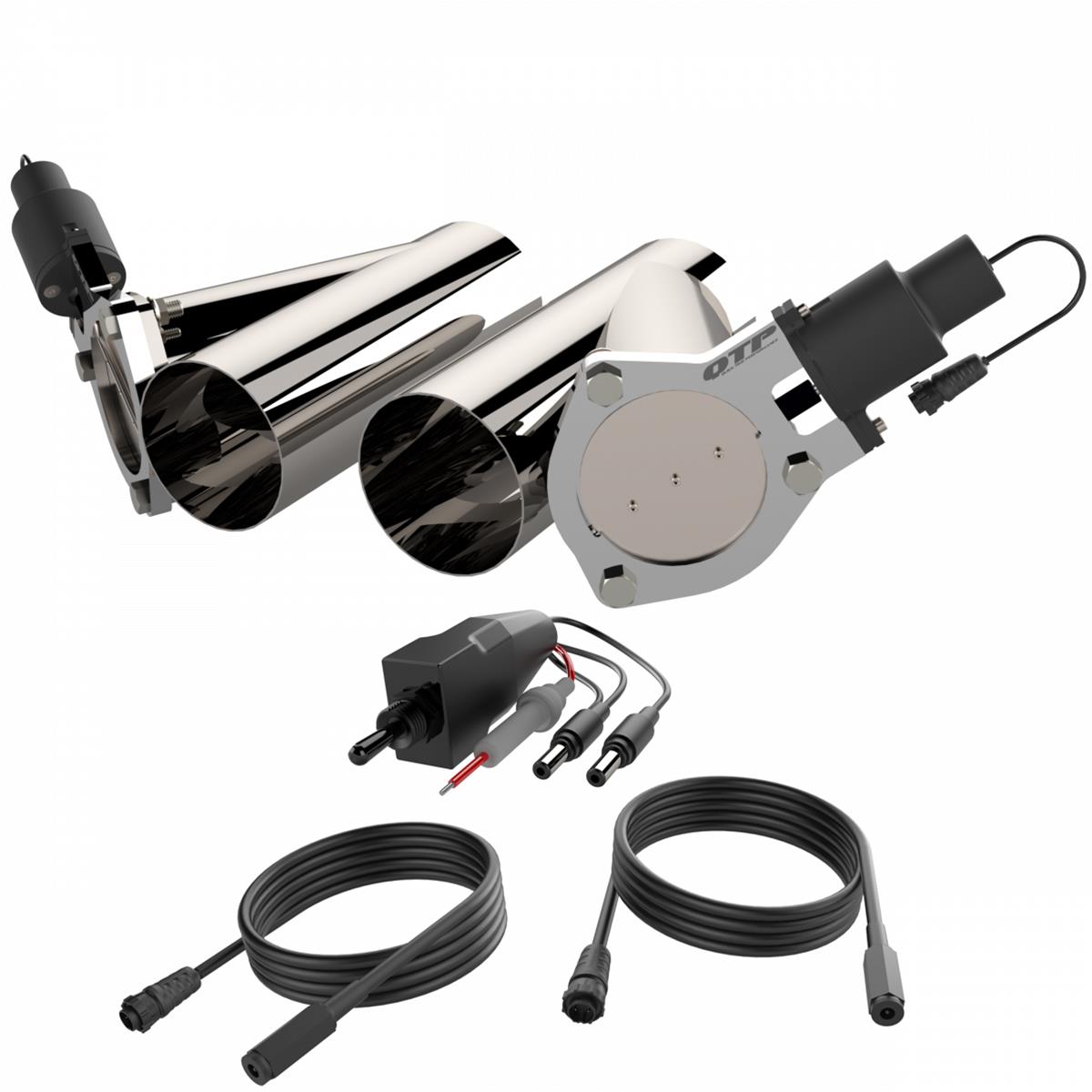 Quick Time Performance Electric Exhaust Cutouts QTEC80CP