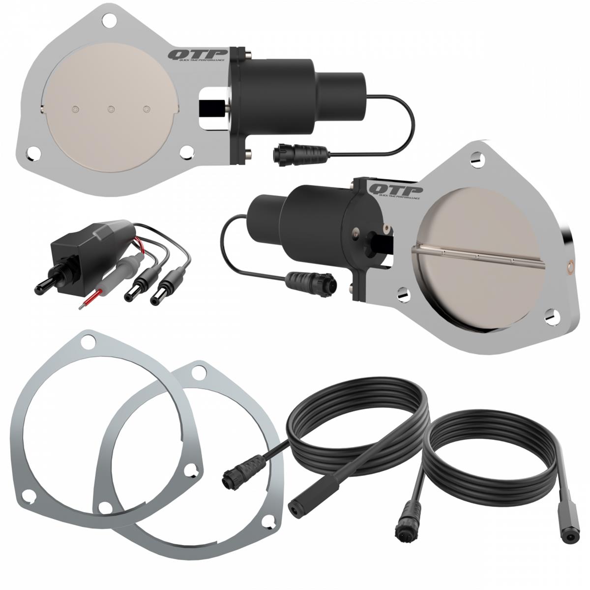 Quick Time Performance Electric Exhaust Cutouts QTEC80F