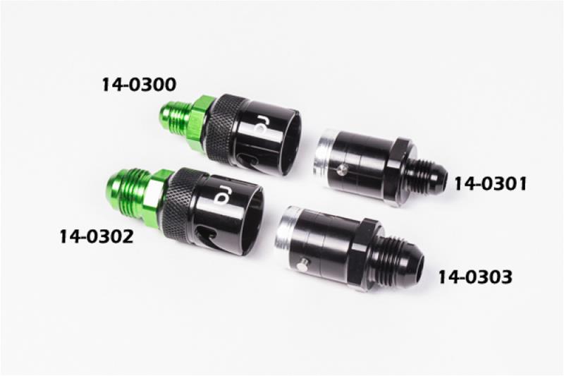 Radium Engineering AN ORB Dry Break Fittings 14-0301