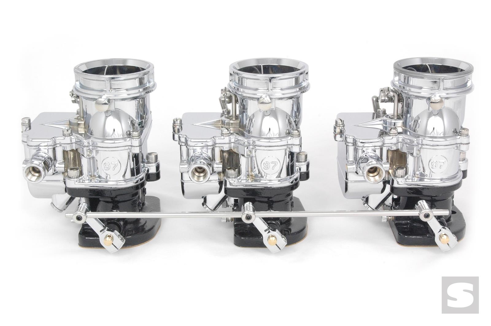 Stromberg TwoStep 3x2 Chrome Throttle Linkages 9246S-CHR