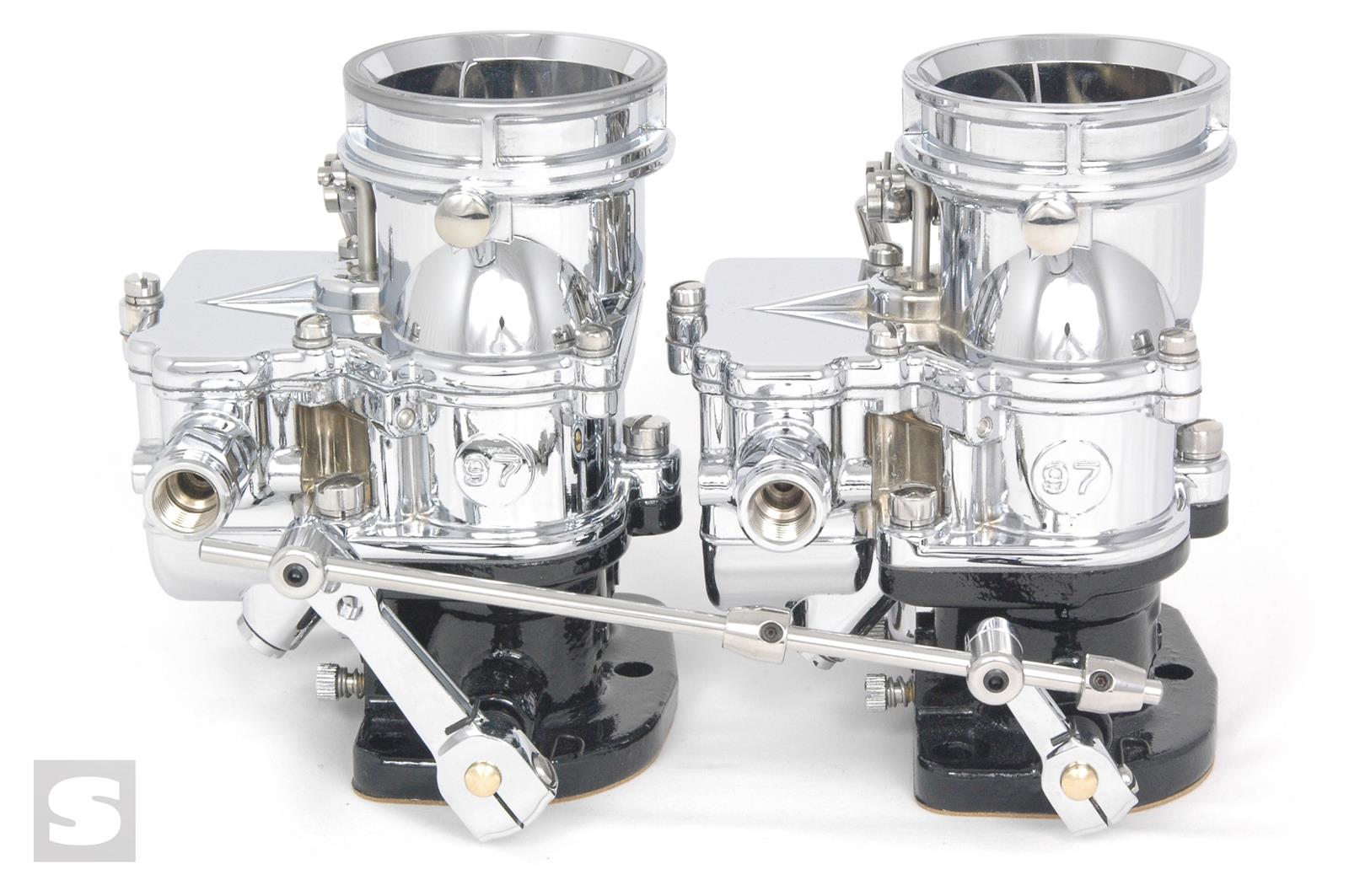 Stromberg TwoStep 2x2 Progressive Chrome Throttle Linkages 9248PRO-CHR