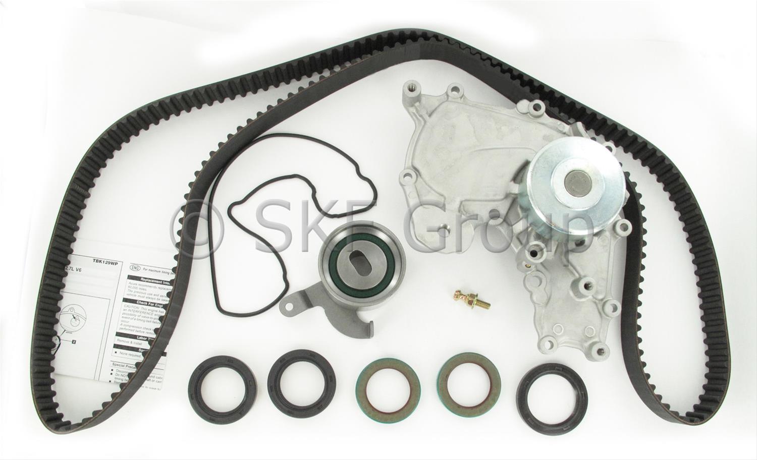 SKF Bearings Timing Belts TBK129WP