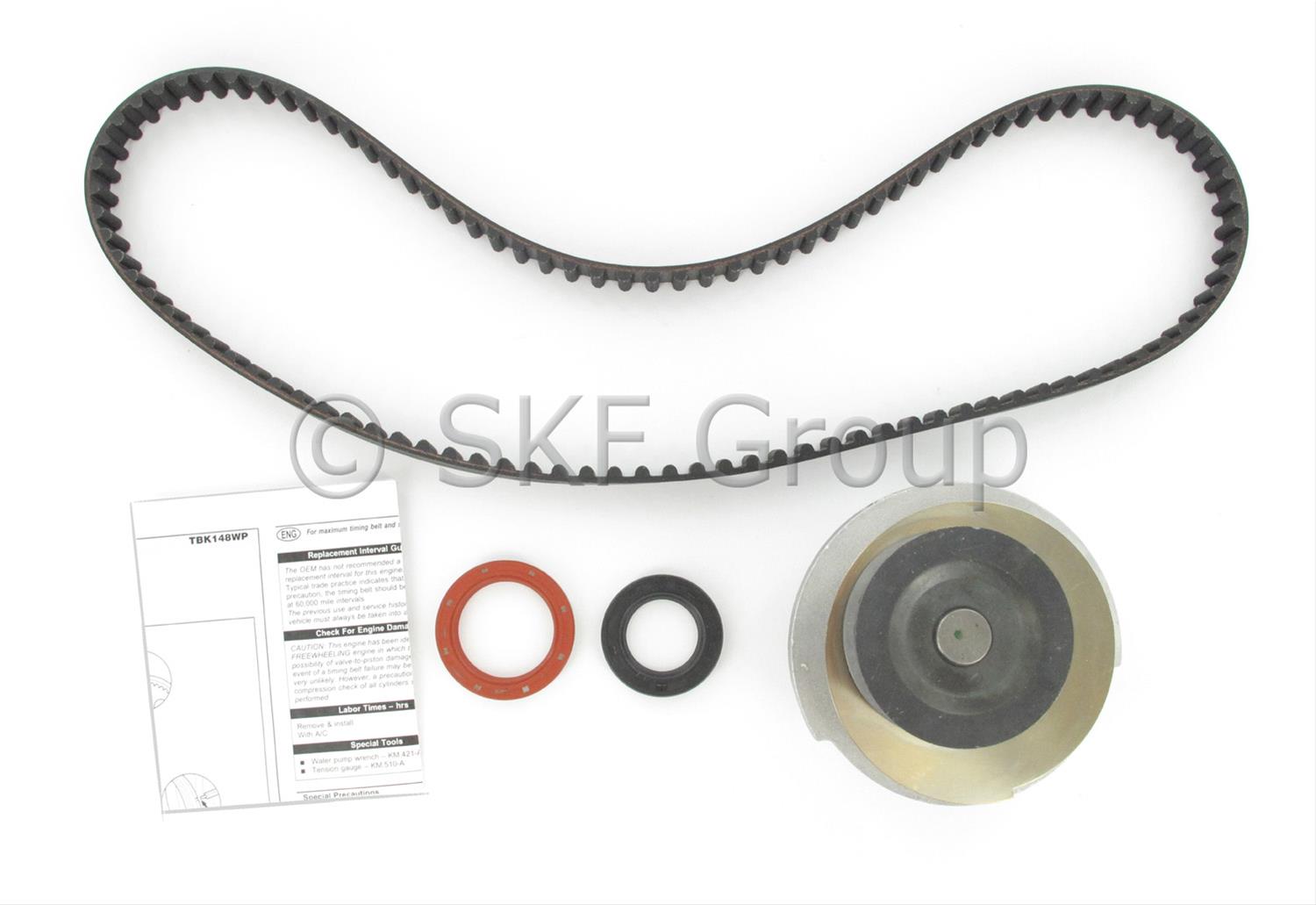 SKF Bearings Timing Belts TBK148WP