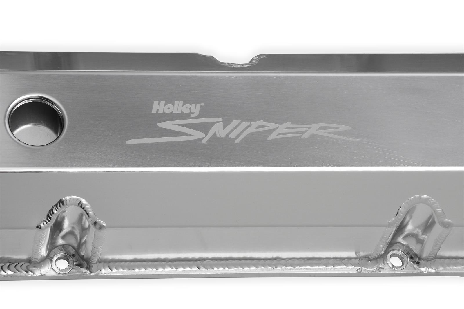 Holley Sniper Fabricated Aluminum Valve Covers 890001
