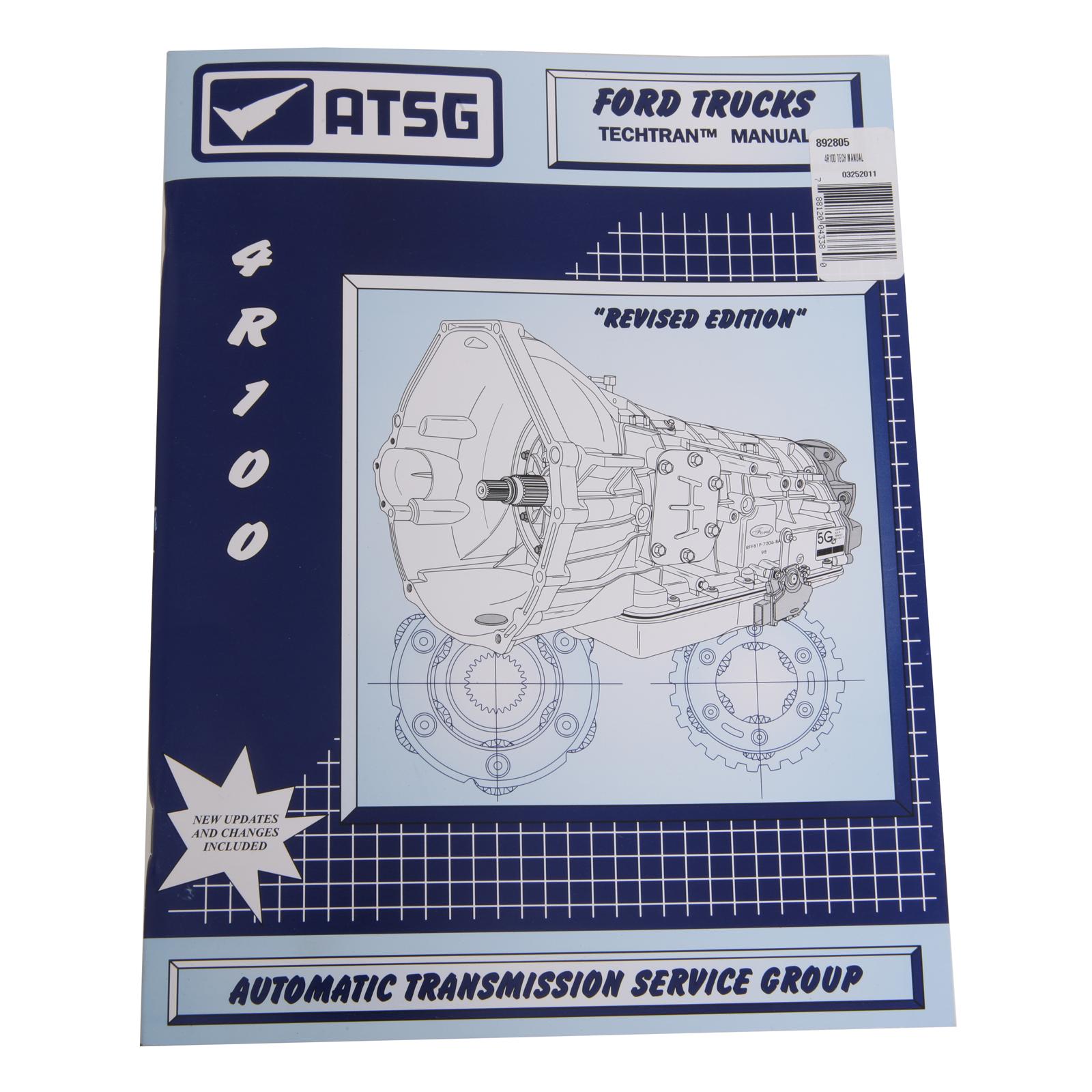 TCI Transmission Technical Overhaul Manuals 892805