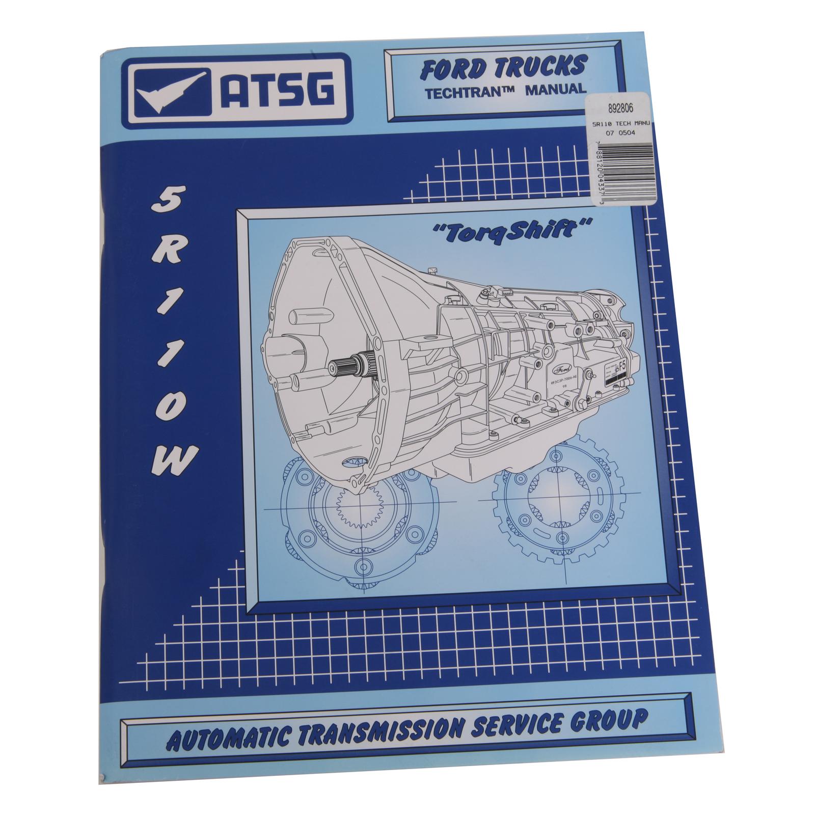 TCI Transmission Technical Overhaul Manuals 892806
