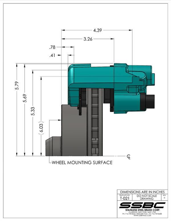 SSBC-USA Drum to Disc Brake Conversion Kits A120-4