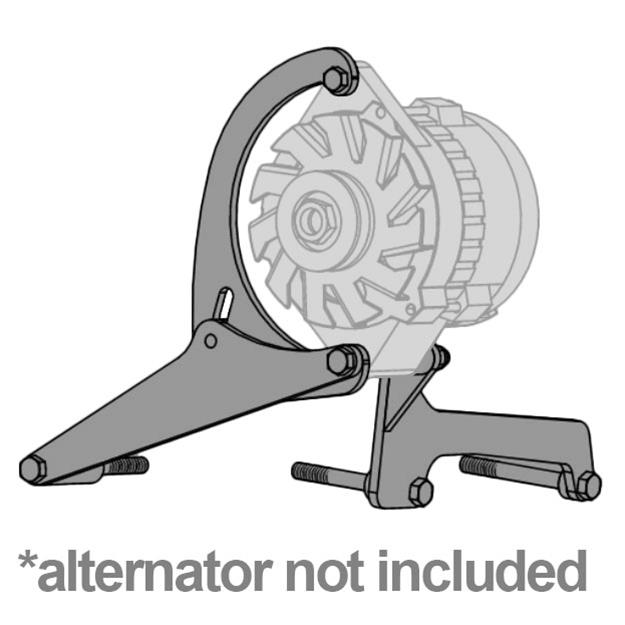 Vintage Air Alternator Brackets 158201